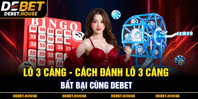 Lô 3 Càng - Cách đánh lô 3 càng bất bại cùng DEBET